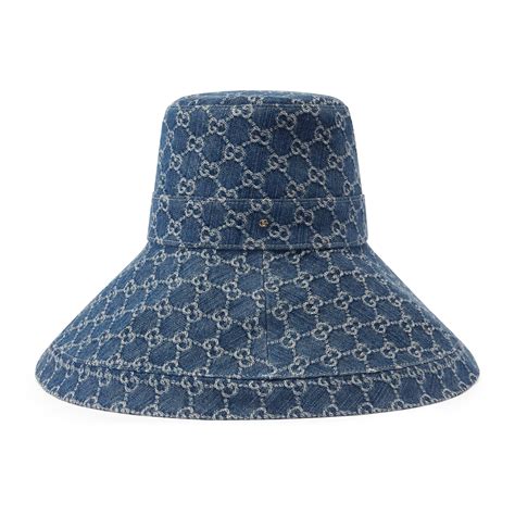 gucci blue jean hat